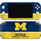 University of Michigan Jersey Split Nintendo Switch Lite Skin